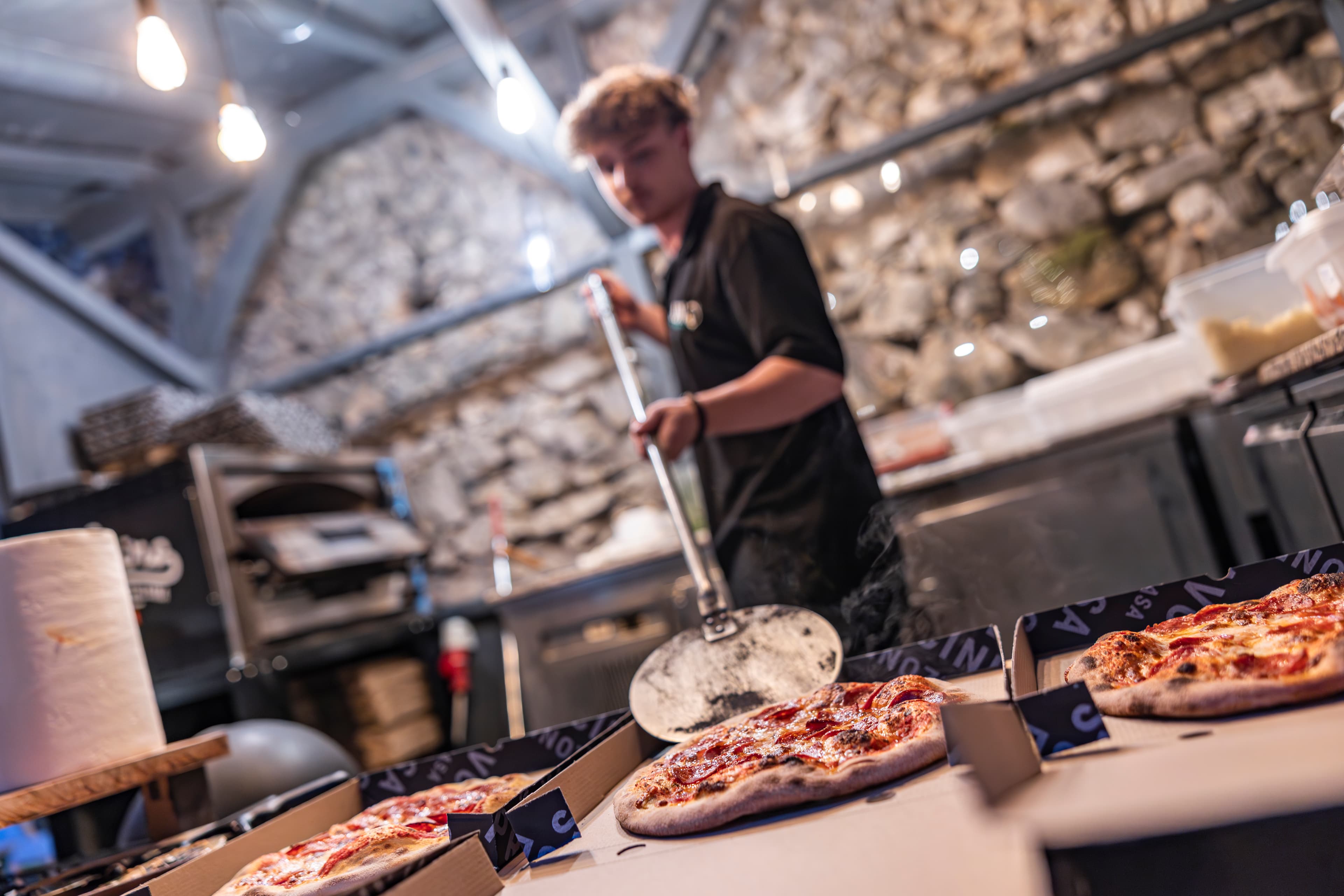 Juno garden night scene